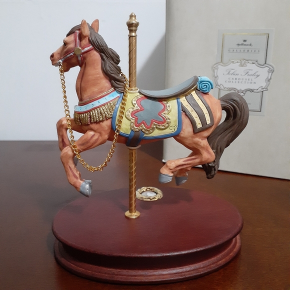 Hallmark Galleries Tobin Fraley Carousel Collection Limited Edition Charles Loof - Picture 2 of 7